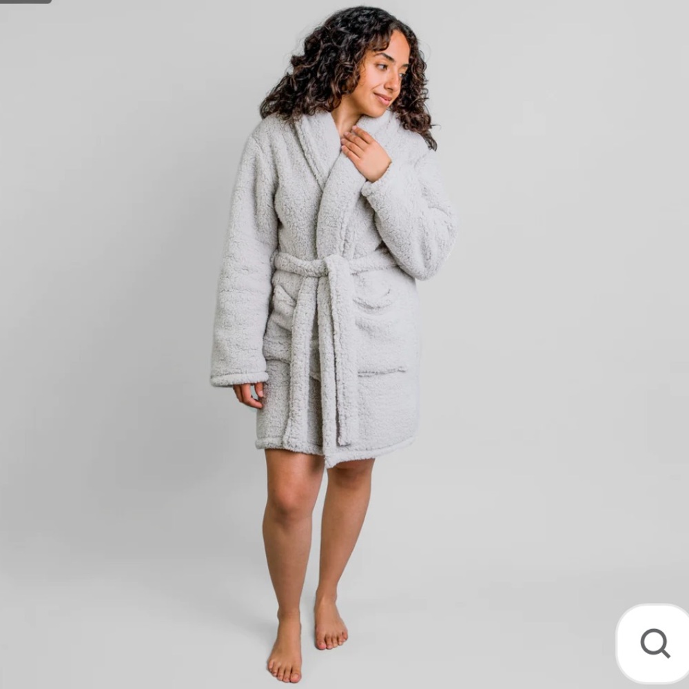 Sunday morning Sherpa robe